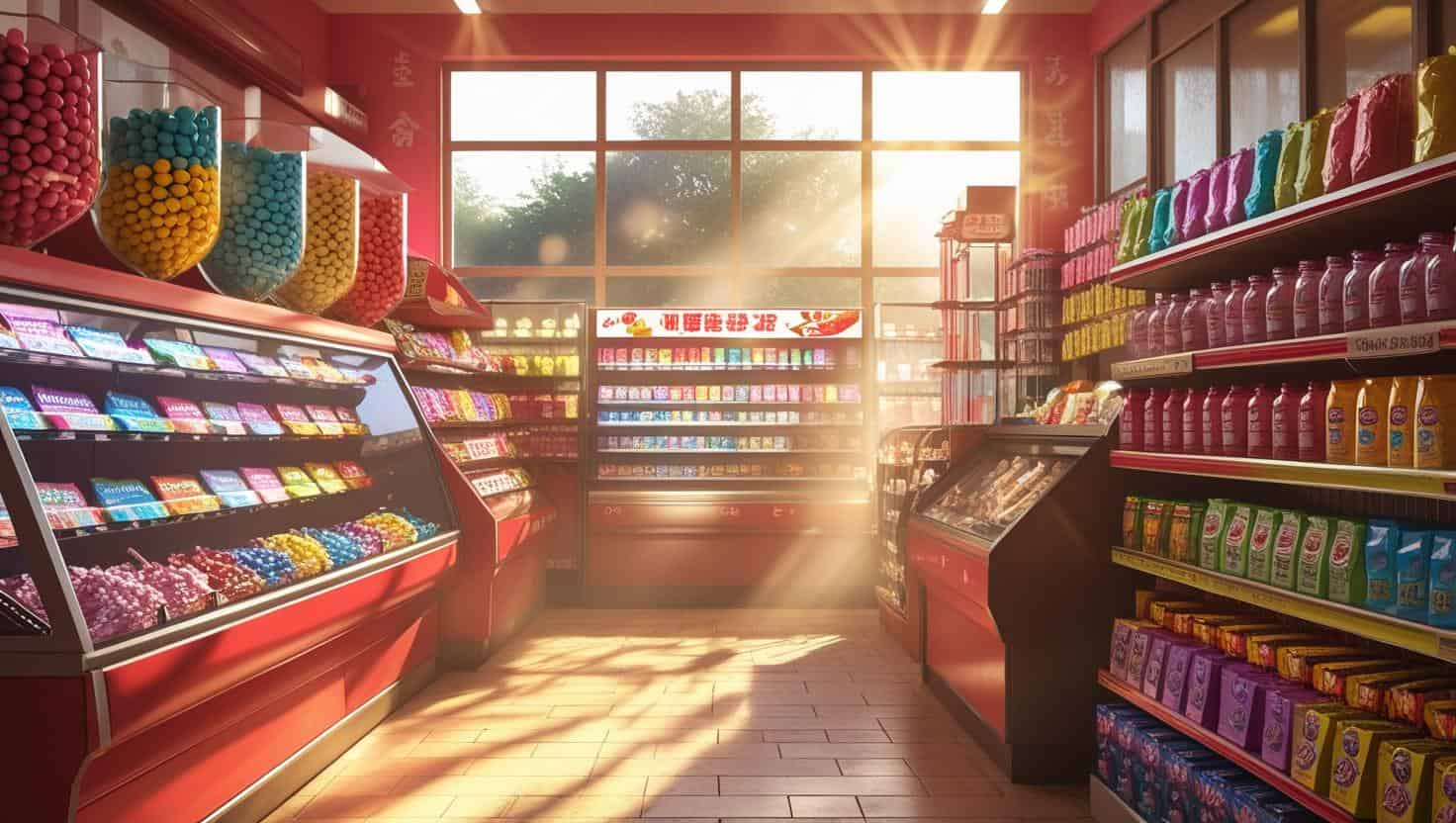 コンビニ店内